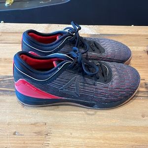 Reebok nano black and red